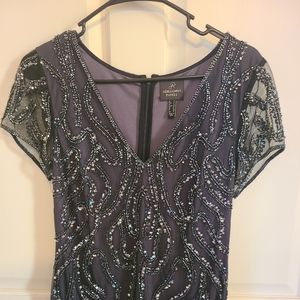 Adrianna Papell Dress and matching shoes